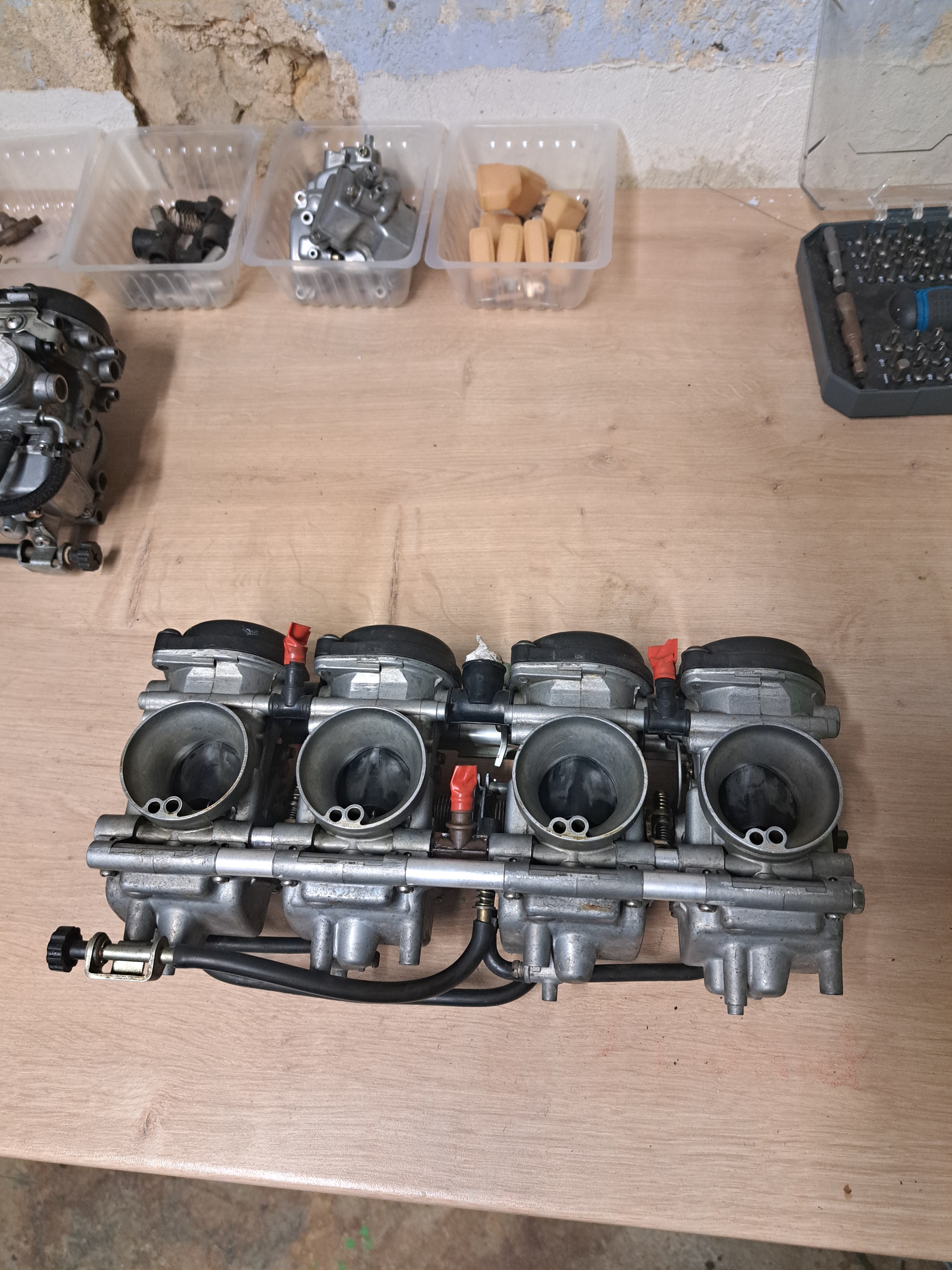 Rampe carburateur bridé 34cv pour Yamaha Fazer FZS 600 1998 a 2003 OCCASION