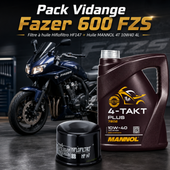 Pack vidange pour Fazer 600 FZS