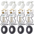 Kit complet de réparation rampe carburateur de FAZER FZS 600 de 1998 à 2003 NEUF
