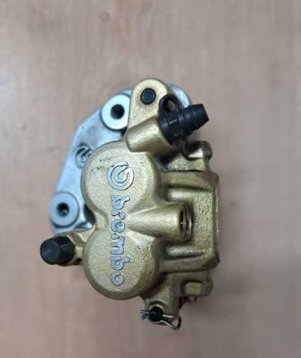 Etrier de frein avant + plaquettes cuivrées neuves YZF R125 2008 à 2013