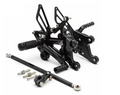 Pack platine de repose pied conducteur Racing Yamaha YZF R125 de 2008 à 2017 NEUF